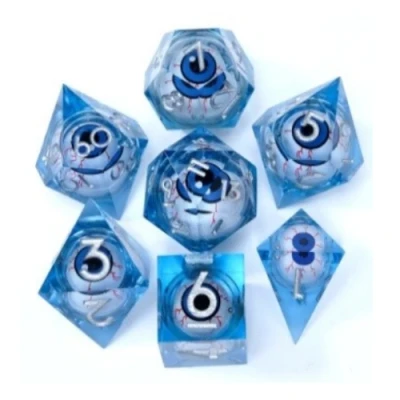 Miroirs de l'âme - bleu dans une bouteille avec couvercle dévisable