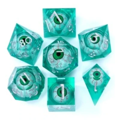 Miroirs de l'âme - vert dans une bouteille avec couvercle dévisable