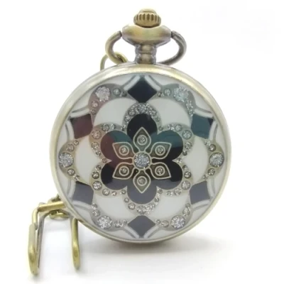 Porte-dés en métal avec mini-kit polyédrique: diamants ancestraux d'hiver avec pochette en suédine noire