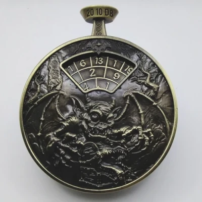 Spinner Chronomètre bronzé dans une boîte