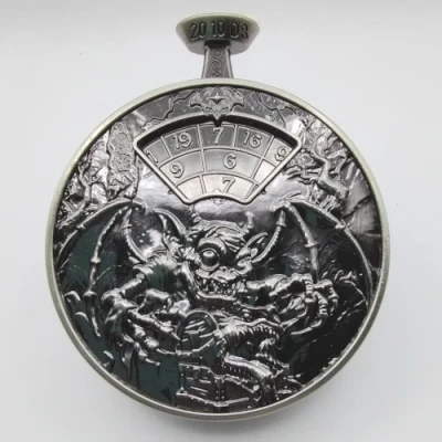 Spinner Chronomètre argenté dans une boîte