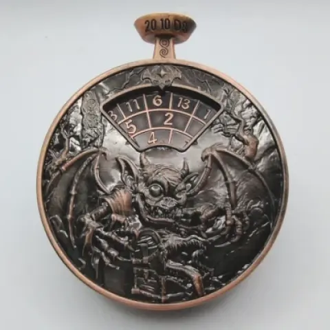 Spinner Chronomètre cuivré dans une boîte