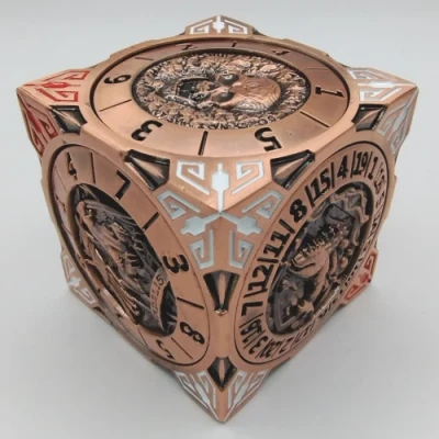 Cube de Chaos - or rosé dans une boîte noire